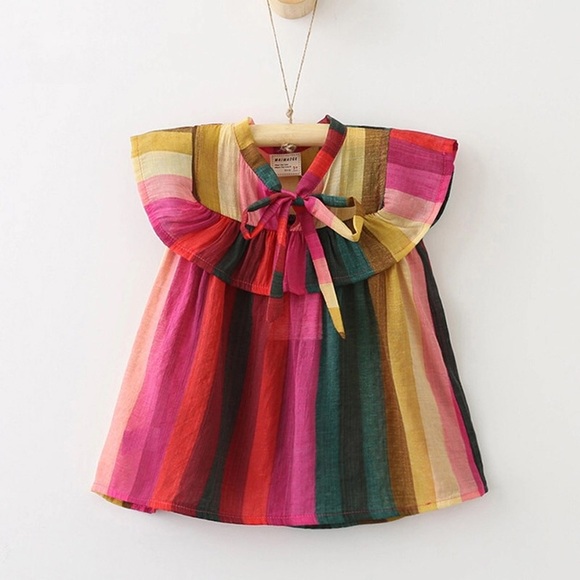 Other - NWT Girls Toddler Rainbow Blouse 🌈